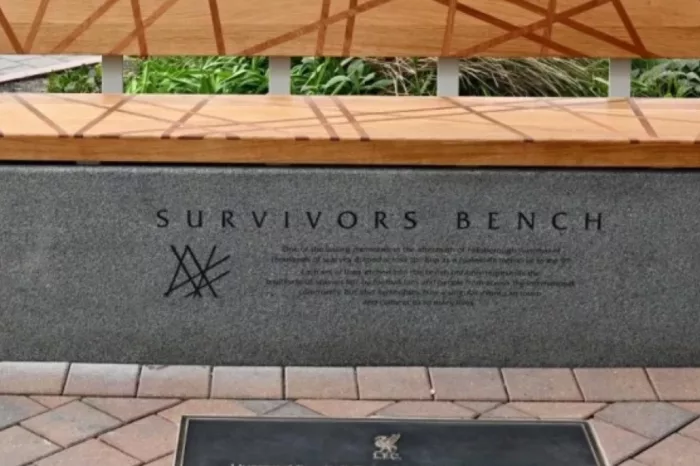 Hillsborough survivors bench