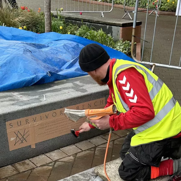 Hillsborough Survivors Bench